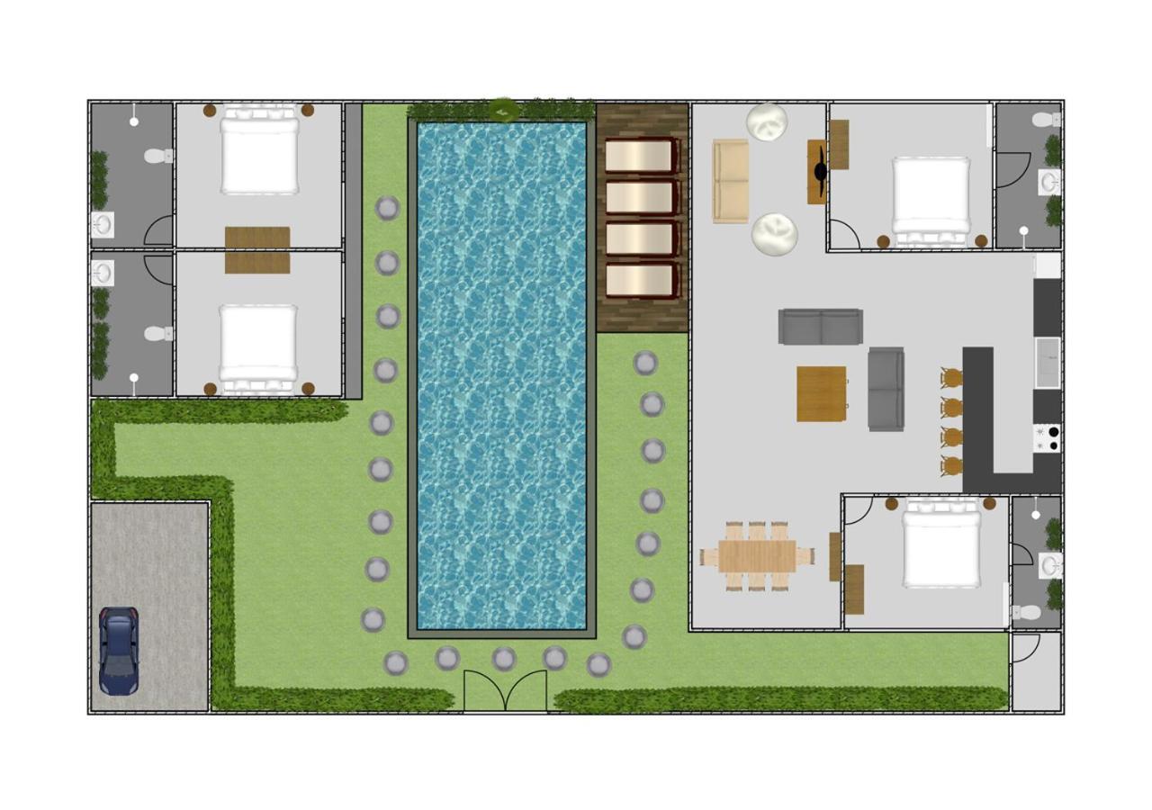Villa Tinn Tamm By Optimum Bali Villas Seminyak  Exterior photo